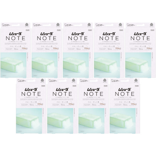 【9個セット】ムシューダ ＮＯＴＥ １年間有効 クローゼット用 サボン 3個入(4901070303892-9)