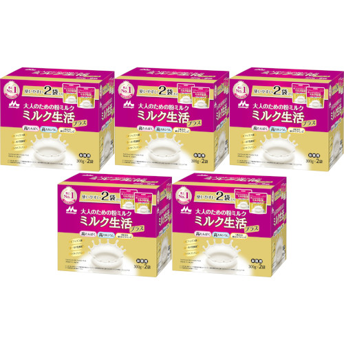 ミルク生活プラス 300g&times;2袋入【5個セット】(4902720163323-5)｜ベストＨＢＩ