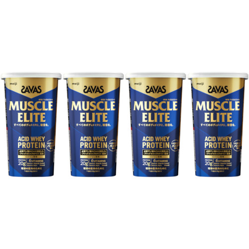 ザバス マッスルエリート バニラ風味 280g【4個セット】(4902777324531-4)|ベストHBI