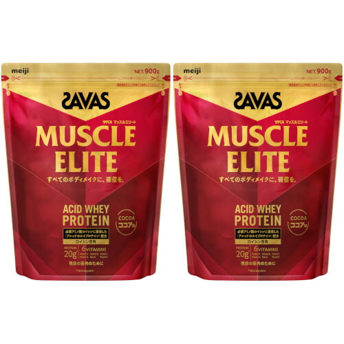 ザバス マッスルエリート ココア味 900g【2個セット】(4902777324302-2)｜ベストＨＢＩ 9,409円