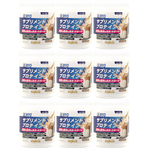 【9個セット】アルミオ サプリメント プロテイン ボトル 300g(4977697115118-9)｜ベストＨＢＩ