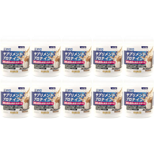 【10個セット】アルミオ サプリメント プロテイン ボトル 300g(4977697115118-10)|ベストHBI