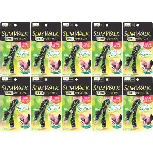 【10個セット】スリムウォーク 金曜日のリセットリフレＳ～Ｍ チャコールグレー 1足(4902522681803-10)