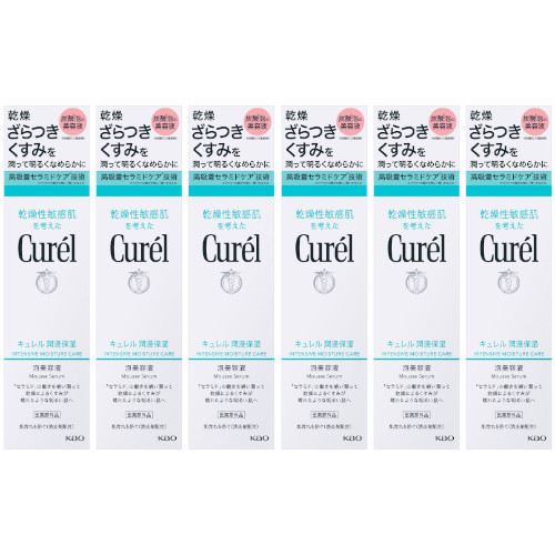 キュレル 潤浸保湿 泡美容液 120g【6個書き割り】(4901301458957-6)