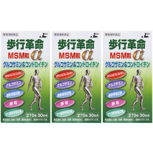 ＡＪＤ御拾い大変革ＭＳＭ粒α 270粒【3個書き割り】(4571103151518-3)