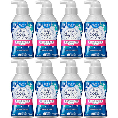 【8個仕掛ける】ピュオーラ 泡で出てくる洗口液 せつ然たるペパーミント 180ml(4901301453907-8)