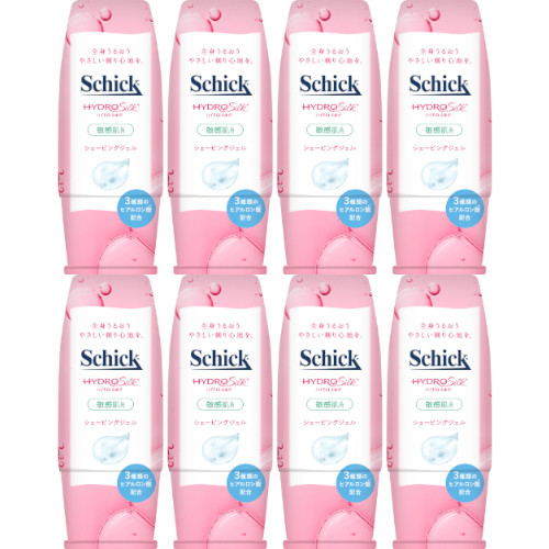 【8個セット】シック ハイドロシルク シェービングジェル 150g(4891228302610-8)