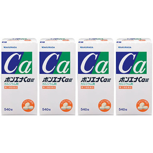 【第3類医薬品】ボンエナCa錠 540錠【4個セット】(4968250187215-4)|ベストHBI