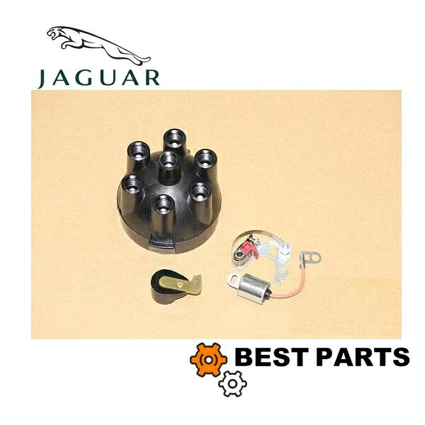 ジャガー デスビキャップセットMK2/STYPE3.4L 3.8L/ETYPE S1 3.8L/ETYPE S1/S2 22D6デスビー用JLM9523/JLM9520/JLM9656/JLM263 英国社外品