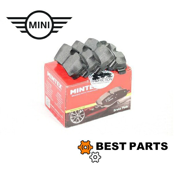 新品 BMW MINI フロントブレーキパット R55 56 57 58 59 MINTEX 34116772892 / 34106884263/ 34116860016 CooperＳ以外対応