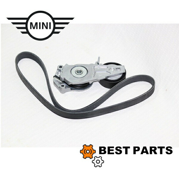 新品 BMW MINI ベルトテンショナー&ベルトキット R50 52 Cooper One 11281482199社外品/11287518250純正OEM