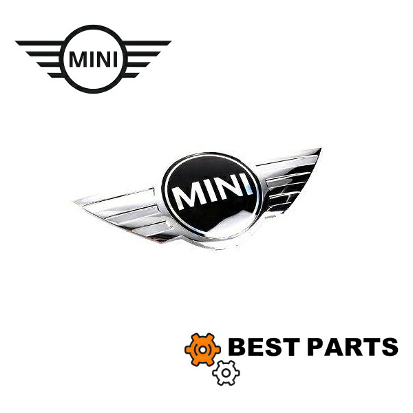 新品 BMW MINI エンブレム フロント フロントエンブレム R55 56 57 純正 51142754972 ポスト投函