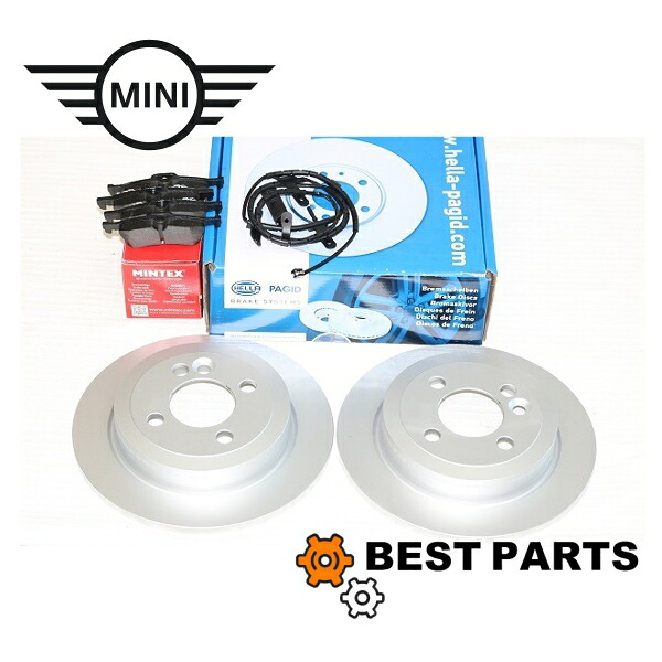 BMW MINI リアパッド リアローターセット センサー R50/52/53 34216762871/34216774987/34356761448 純正OEM 12,744円