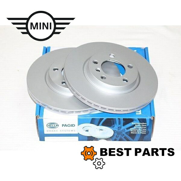 新品 BMW MINI フロント ブレーキローターセット R60/R61 クーパーS JCW 34119811538/34119804829/PD1214705S PAGID
