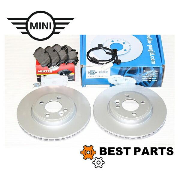 BMW MINI フロントパッド ローター センサー R55/56/57/58/59 Cooper/One/ガソリン/ディーゼル 34116772892/34356792572/34116858651 後期