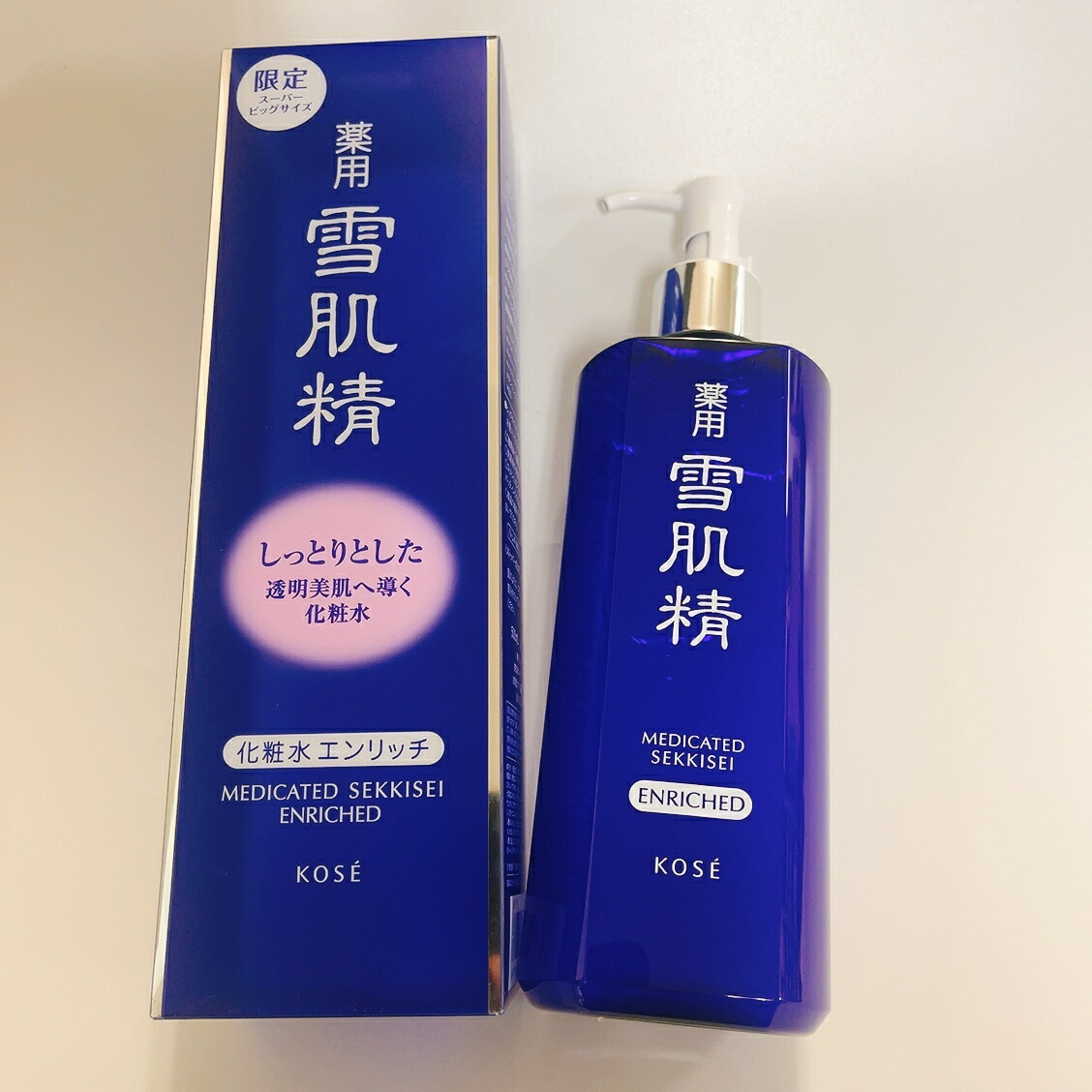 【楽天市場】【国内正規品】kose コーセー 薬用 雪肌精 エンリッチ 化粧水 500ml【宅配便送料無料】4971710279382 エンリッチ しっとりタイプ ：日本良品店