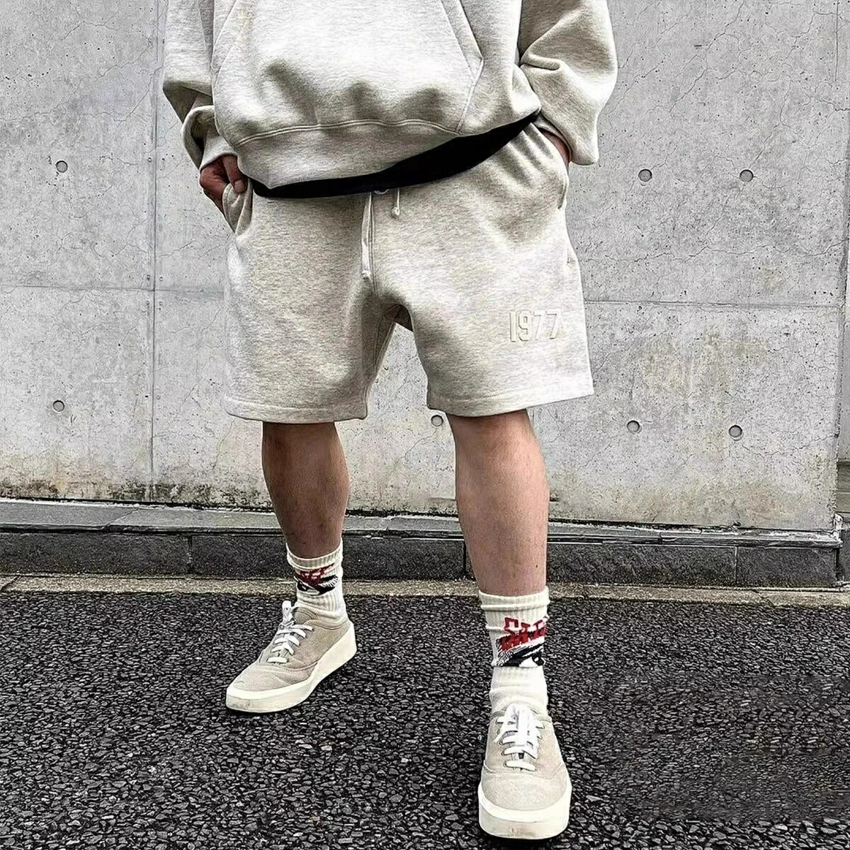 Fog Essentials ショートパンツ　ハーフパンツ　ヘザーオートミール 楽天市場】【ポイント10倍 8/4 20:00〜8/11 1:59】 フィアオブ
