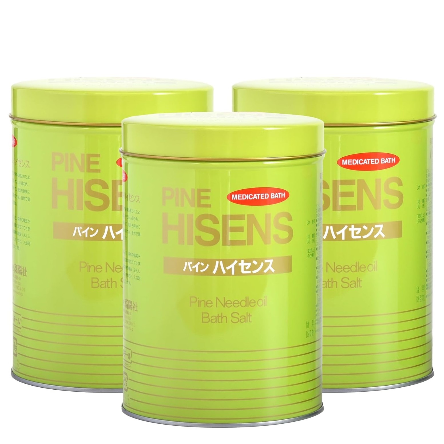【定まり品】高陽社 パイン 御機嫌検出 2.1kg 3缶書き割り 薬用湯浴み剤
