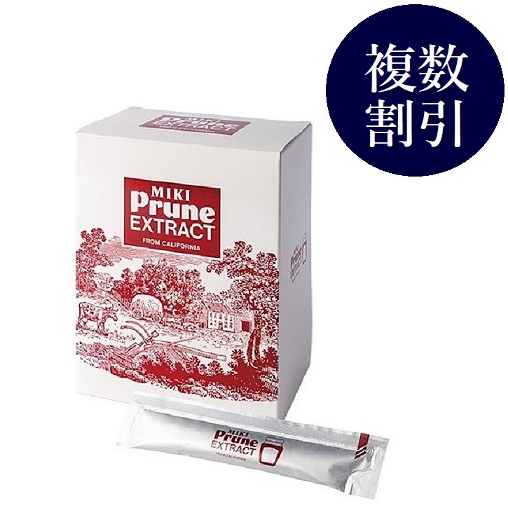 楽天市場】三基商事 ミキプルーン エキストラクト スティック 送料無料 