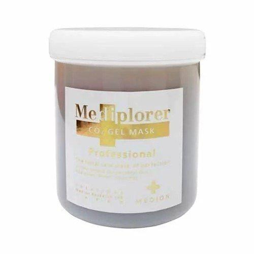 Mediplorer（メディプローラー）CO2ジェルマスク（御勤め用）30回 メディプローラー CO2 ジェルマスク【カップ・スパチュラ付】Mediplorer Co2 gel mask｜炭酸 ジェル 容器に並べる 炭酸容器に並べる メディオン