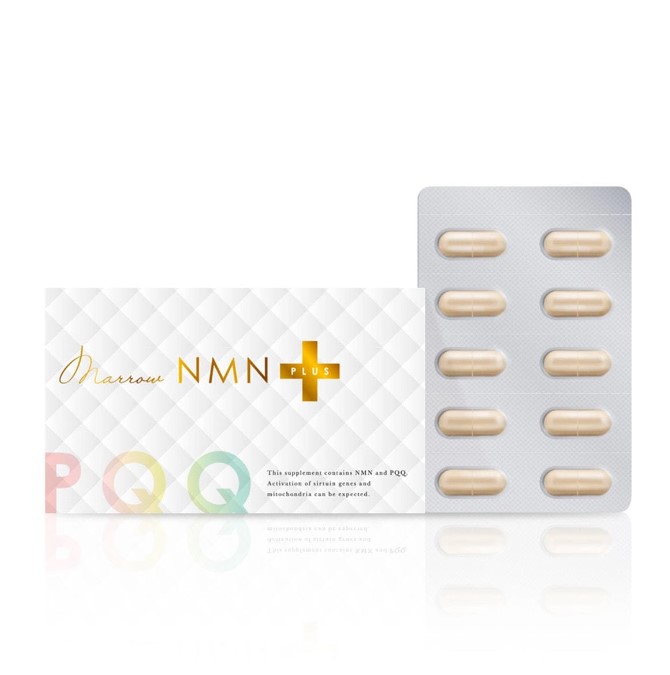 MARROW アオイ NMN+PQQ 60粒  MARROW NMN PLUS PQQ 30日分