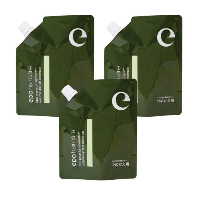 【3点セット】ユーグレナ エポ プレミアムヘマチンミスト 110mL レフィル euglena epo 洗い流すトリートメント 詰め替え