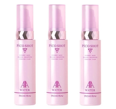【3本仕掛ける】ピーチポウ ピコ打つこと AAお水 120ml PECHE PEAU  朦々たる美容液ローション剤 スキンケア-美容・コスメ・香水-美容液