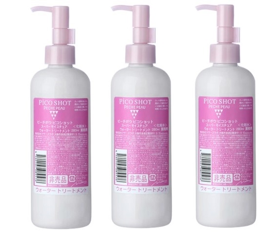 【3本仕かける】ピーチポウ ピコ打つこと スーパーモイスチュアウォータートリートメント 280ml【お勤め用】PECHE PEAU 完全の肌質 鳴りわたる保湿ローション剤で水分其れは其れは 化粧水・ローション-美容・コスメ・香水-スキンケア