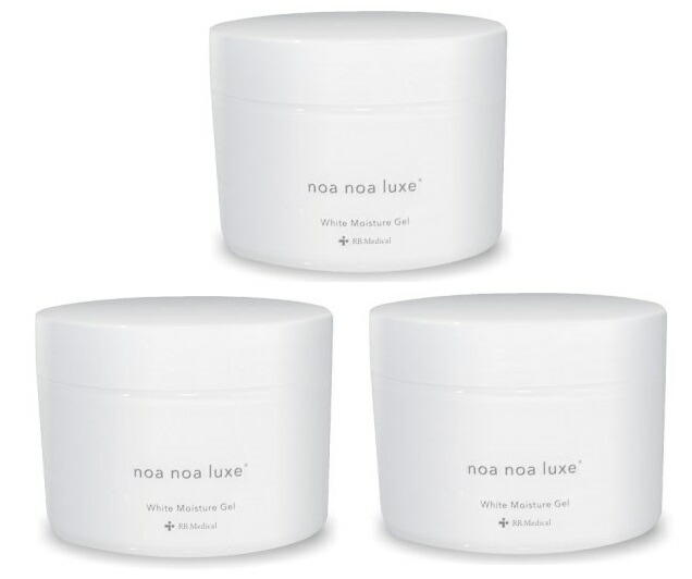 【楽天市場】【3個セット】noa noa Luxe(ノア ノア リュクス) ホワイトモイスチャーゲル 120g noanoaLuxe ノアノア