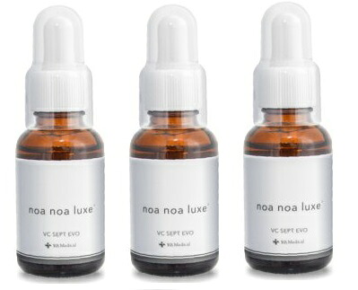 【3本セット】noa noa Luxe(ノア ノア リュクス) VC7 EVO（ヴイシーセットEVO）30ml noanoaLuxe ノアノアリュクス VC７（sept）～ヴイシーセット　EVO ビタミンC誘導体７％のエッセンス