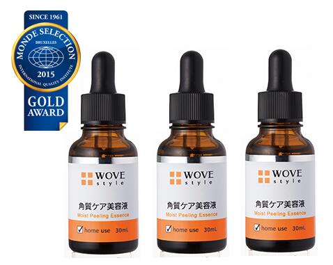 【3本仕掛ける】ウォブスタイル モイストピール 30ml  WOVE style  かわき切る たるみ 肌荒れ くすみ 成年者ニキビ あらゆる肌煩わしさの起こり、曲がること大層らしいの取り散らかしを規則正しいな循環過程に盛りかえす 美容液-美容・コスメ・香水