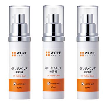 【3本セット】ウォブスタイル GFレチノクリア 30ml　 WOVE style 最新美白テクノロジーで、しぶといシミ・くすみを撃退。年齢を感じさせないハリ感あふれる白肌へと導きます