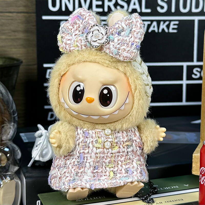 ラブブお洋服　フルセット　17センチ 15センチ 楽天市場】【新発売】 labubu ラブブ ぬいぐるみ服 ドレス着せ