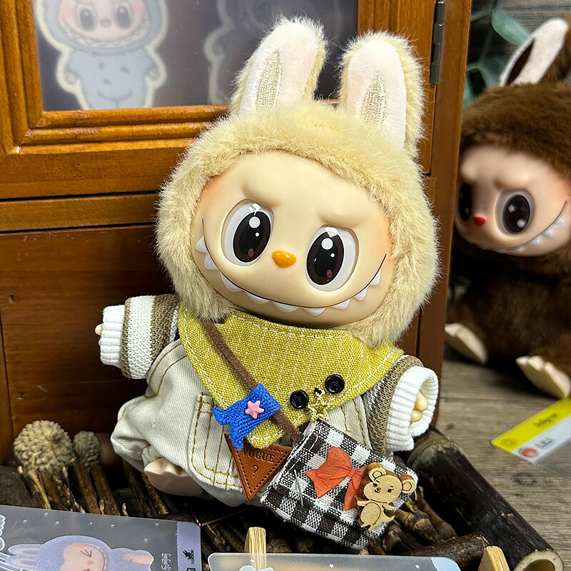 labubuラブブ服着せ替え豪華高級7点フルセット⑬ labubuラブブ服着せ替え豪華高級7点フルセット⑬