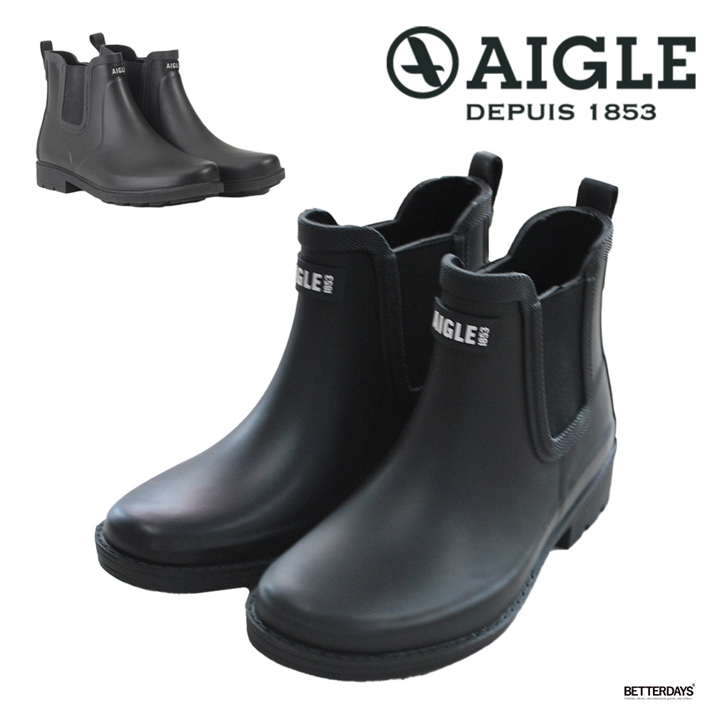 AIGLE★本革ショートブーツ★36★23★試着のみ★ランクN AIGLE 【送料無料】AIGLE(エーグル) レディース レインブーツ
