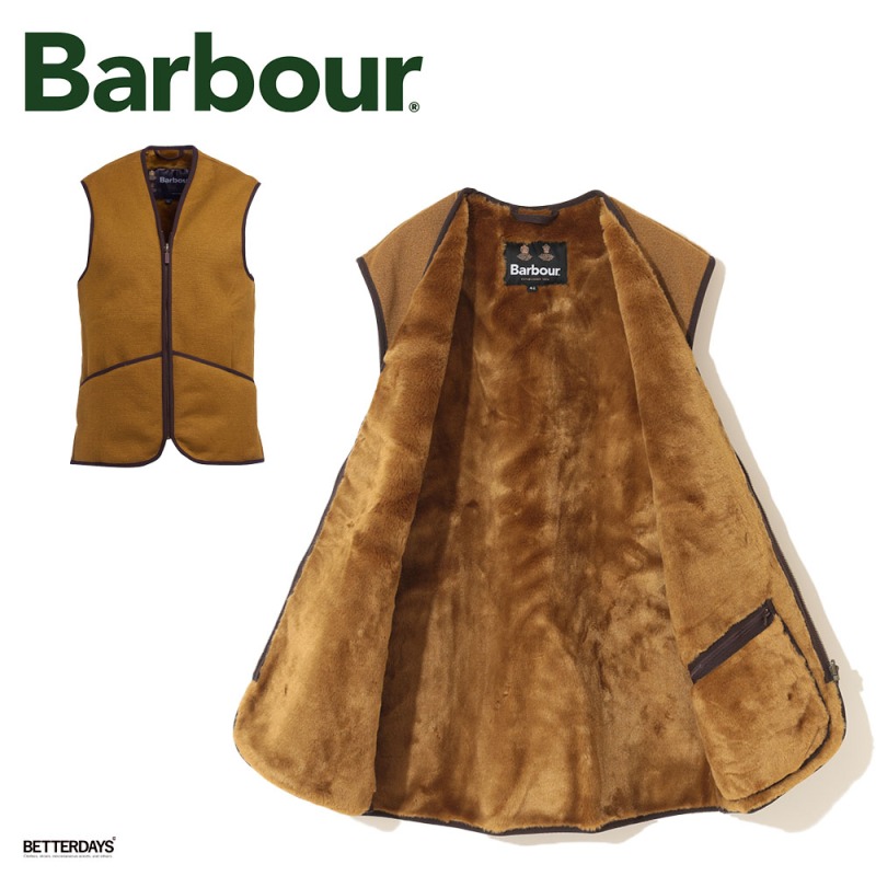 楽天市場】バブアー ファーライナー ベスト ジレ リバーシブル Barbour