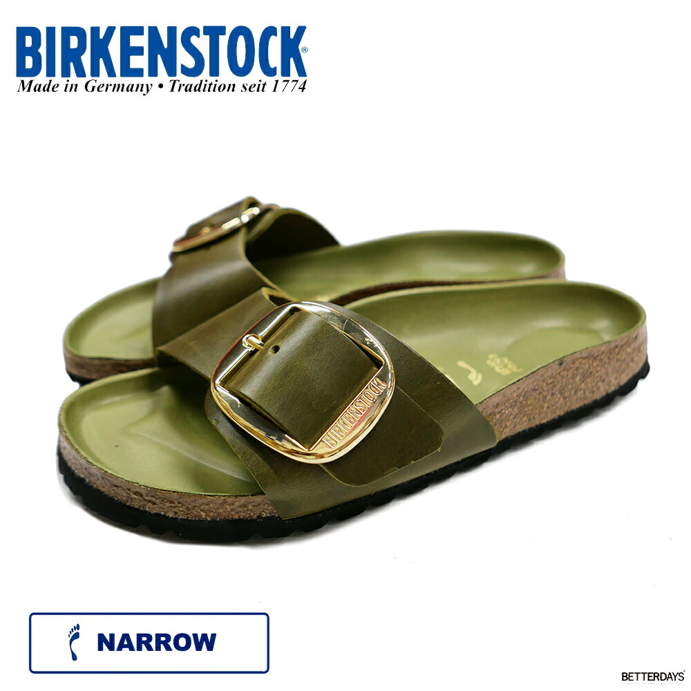 BIRKENSTOCK MADRID マドリッド ビッグバックル38 Madrid Big Buckle / マドリッド ビッグバックル スムースレザー