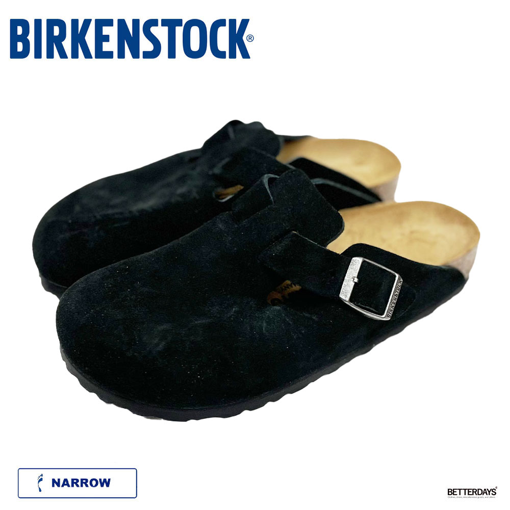 楽天市場】ビルケンシュトック ボストン スエードサボ メンズ