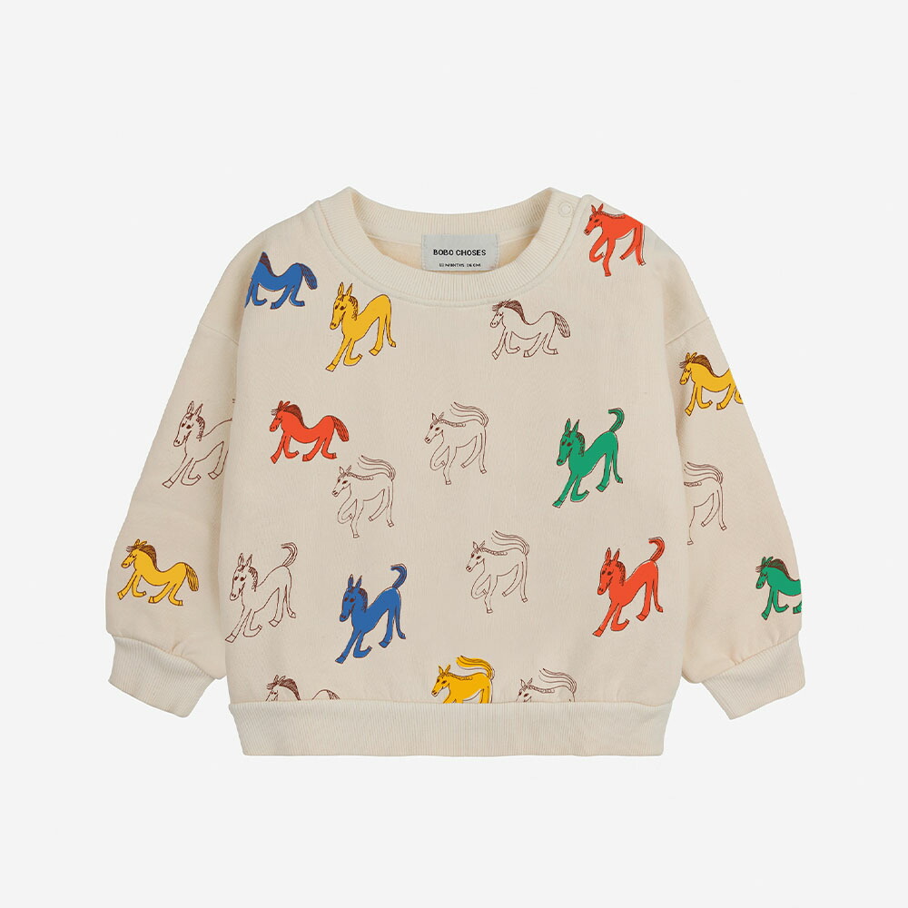 【新品未使用】Bobo Choses ボボショセス ロンパース ベビー服 楽天市場】【BOBO CHOSES】Baby Beneath The Moon all over body