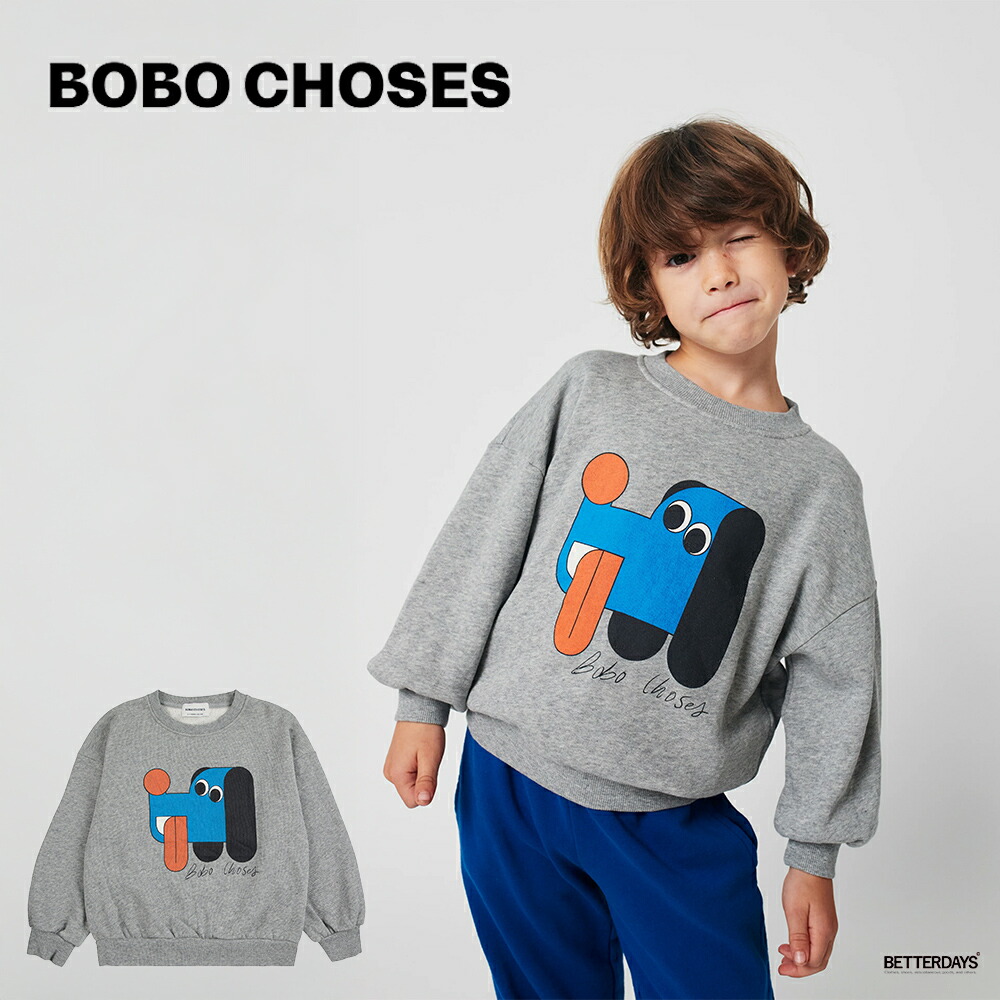BOBO CHOSES トレーナー　ICONIC ボボショーズ 楽天市場】スウェット トレーナー ボボ・ショーズ ベビー 長袖