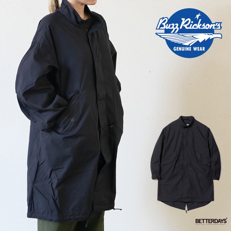 XL　バズリクソンズ　ウィリアムギブソン　M-51　モッズコート　フィールド BUZZ RICKSON'S ウイリアムギブソンコレクション TYPE BLACK M