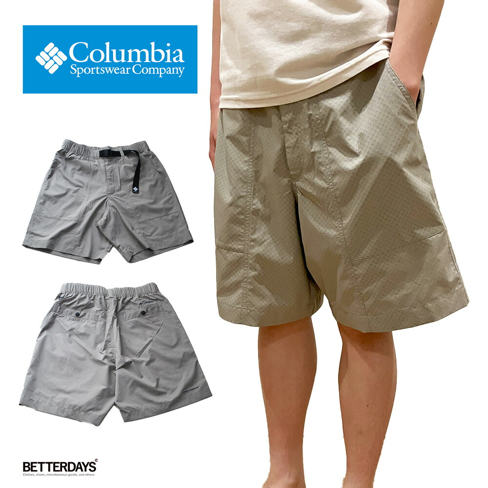 楽天市場】コロンビア ハーフパンツ メンズ 涼感 冷間 速乾 クレーター