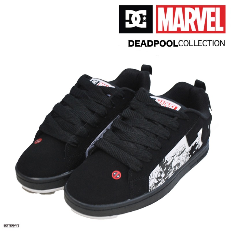 【SALE／10%OFF】スニーカー メンズ DCシューズ デッドプール マーベル DEADPOOL MARVEL DC SHOES DP CT GRAFFIK DM226102 25.5cm~27cm 【国内正規品】