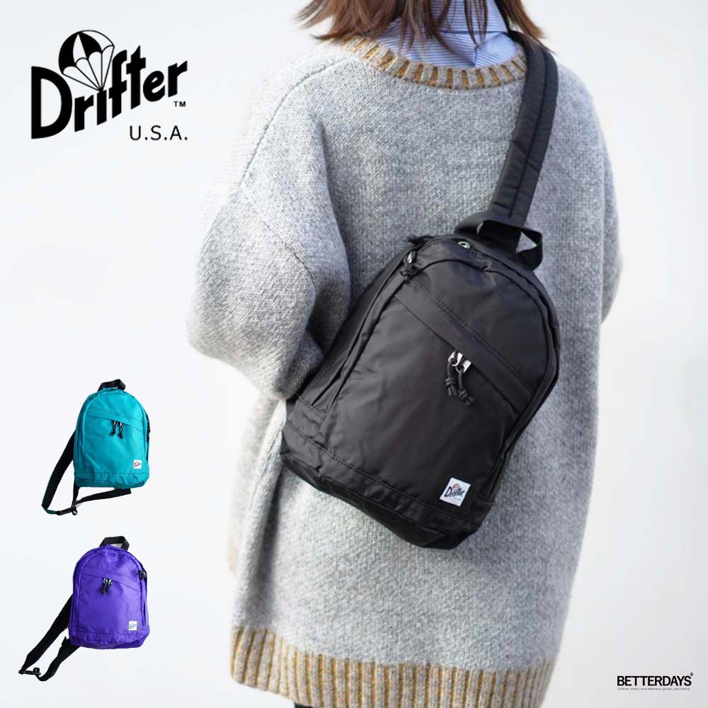 【1000円OFFクーポン配布中4月お買い物マラソン】ショルダーバッグ ワンショルダー メンズ レディース ボディバッグ ドリフター Drifter FINDRAY
