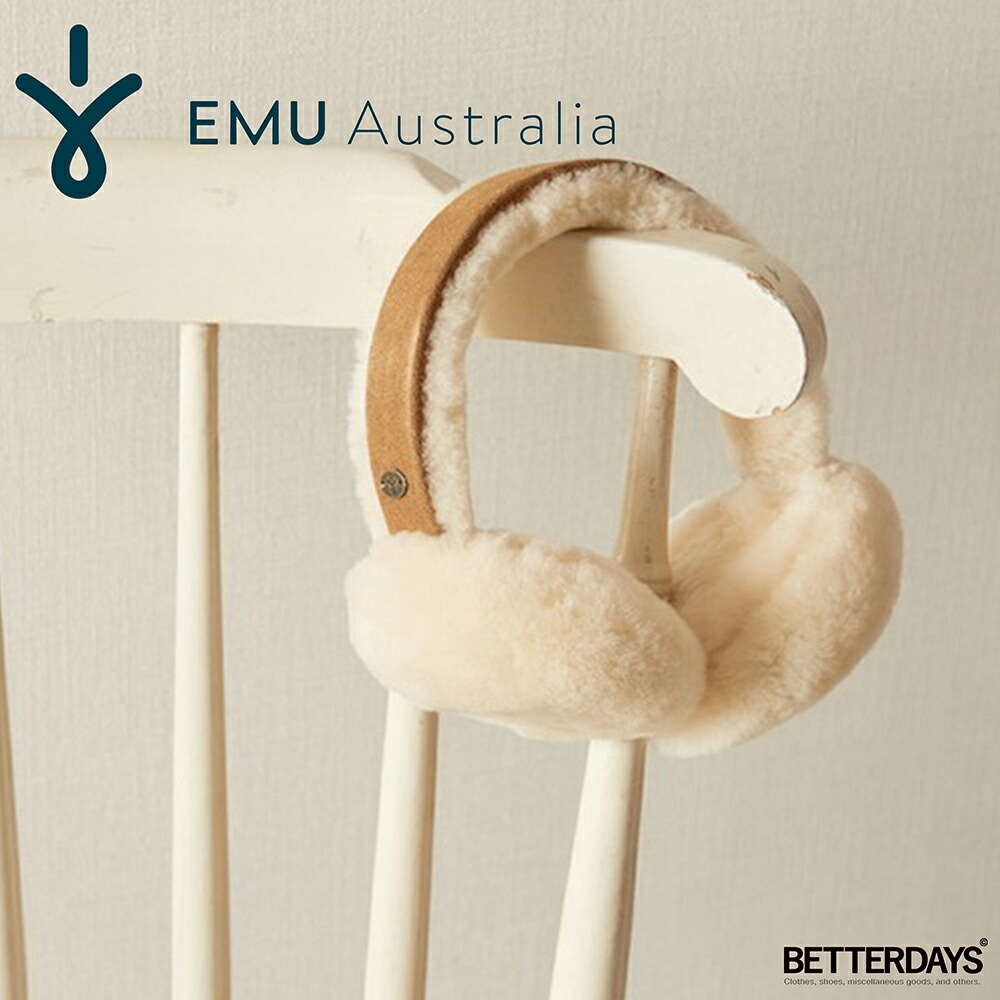 美品❣️EMU Australia シープスキン耳あて チェスナット 楽天市場】国内正規品 emu australia シープスキン イヤーマフ