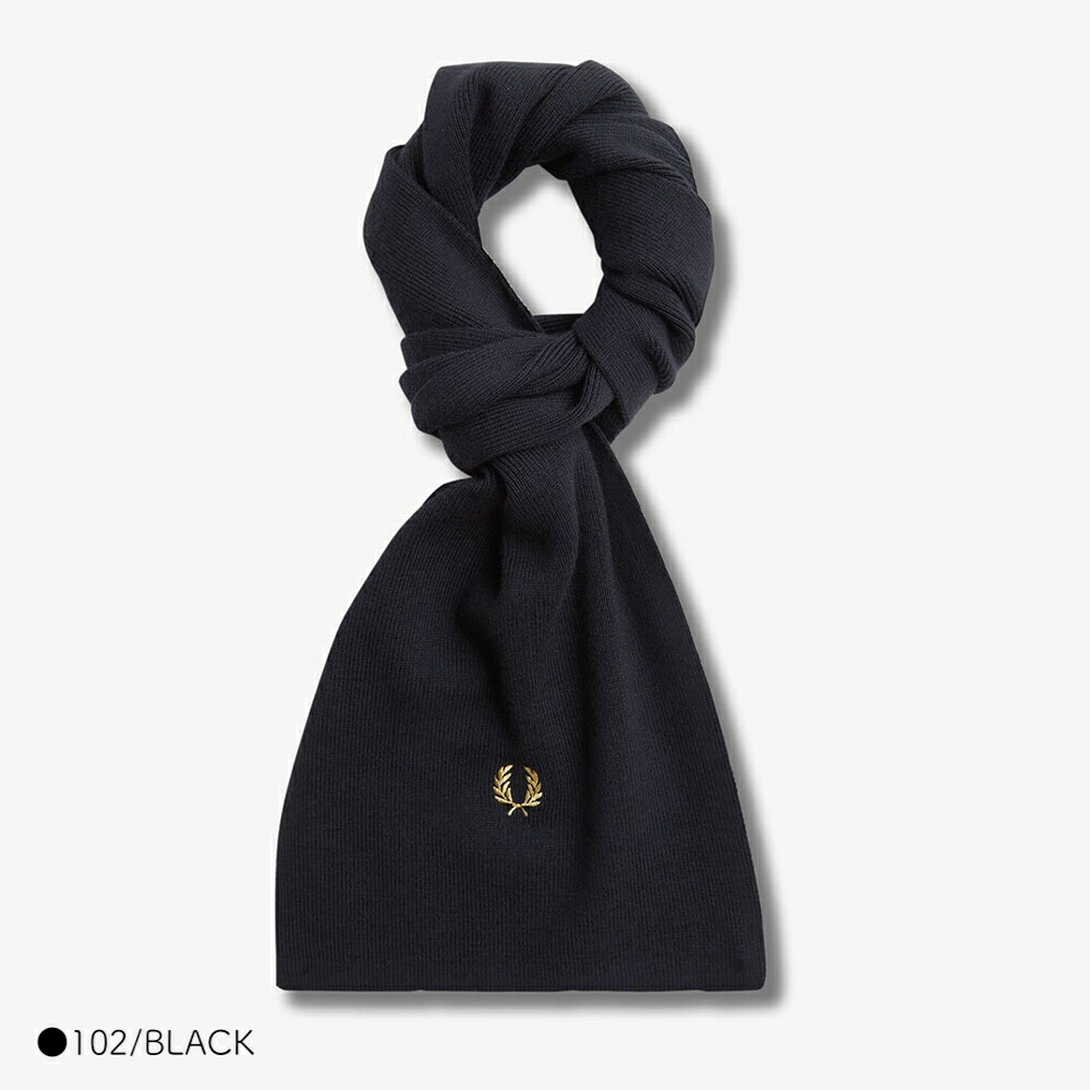 楽天市場】フレッドペリー マフラー FRED PERRY ツイン ティップド