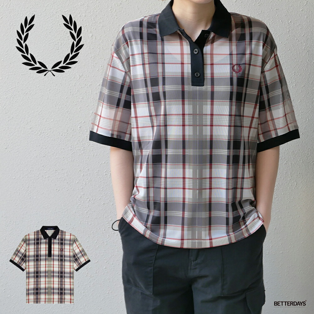 フレッドペリー メッシュポロ Open-Knit Polo Shirt セール】Revere Collar Knitted Polo Shirt／オープンカラー