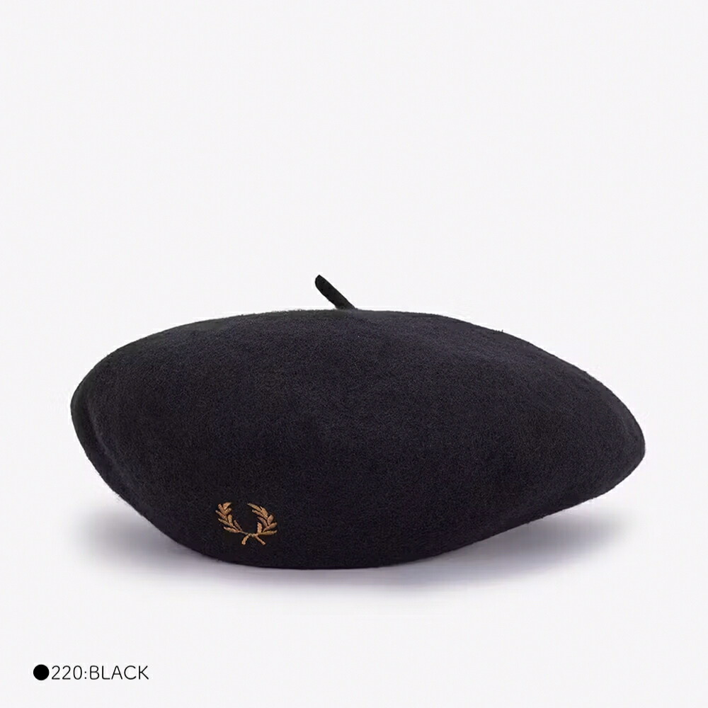 タイムセール♡FRED PERRY ベレー帽 楽天市場】フレッドペリー FRED PERRY ウール ベレー帽 HW7646