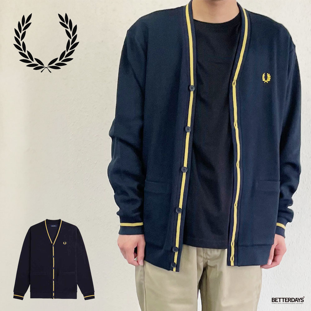 フレッドペリー FRED PERRY カーディガン 楽天市場】フレッドペリー FRED PERRY ワッフル ステッチ