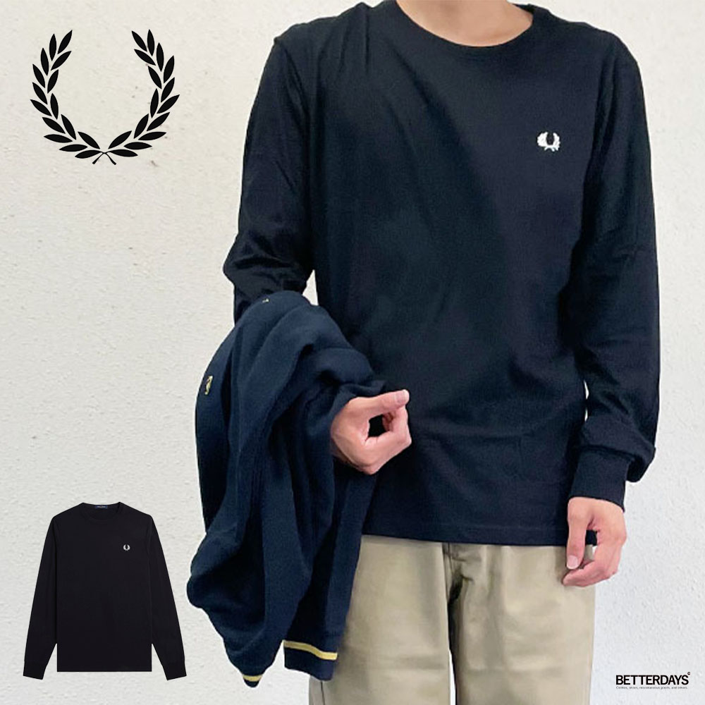 フレッドペリー　ラフシモンズ　ロンT 黒　美品 フレッドペリー ラフシモンズ ロンT 黒 美品 楽天市場】[SALE